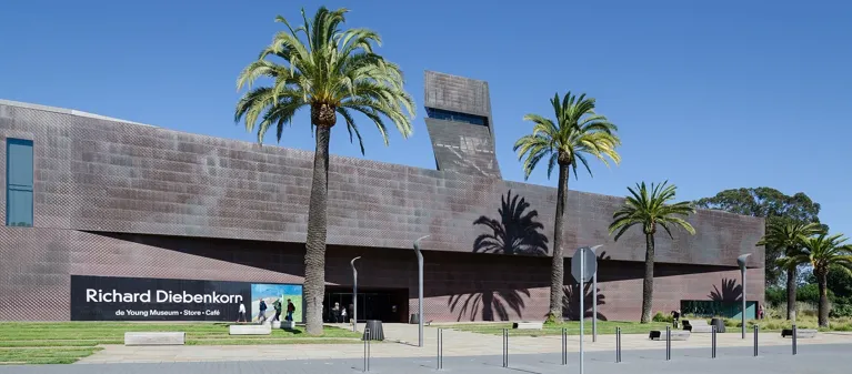 de Young Museum architecture in Golden Gate Park
