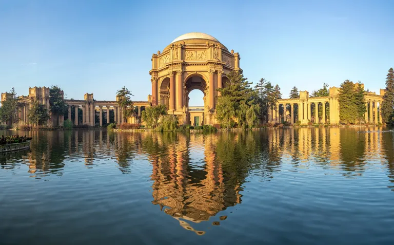 Palace of Fine Arts Lagoon · archival location photograph