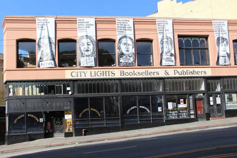 City Lights Booksellers · archival location photograph