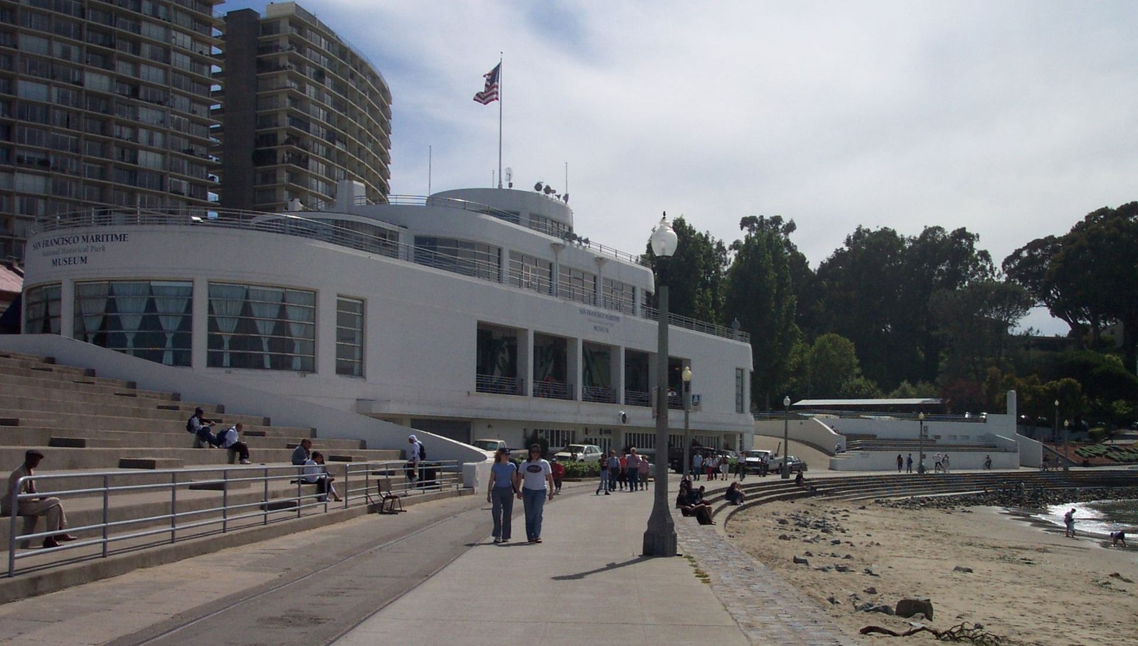 Aquatic Park Cove · archival location photograph