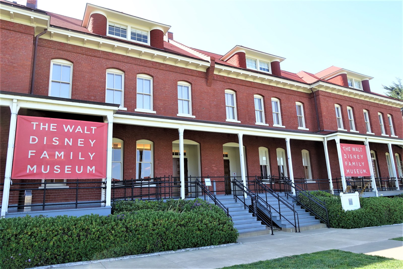 The Walt Disney Family Museum · archival location photograph