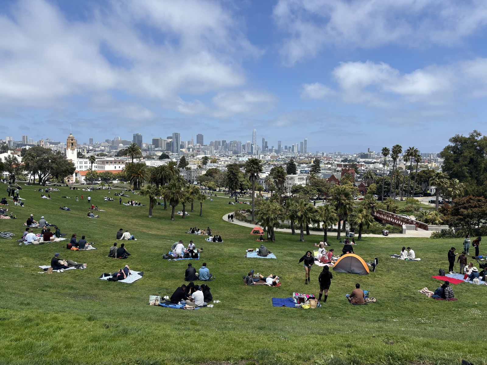 Mission Dolores Park · archival location photograph