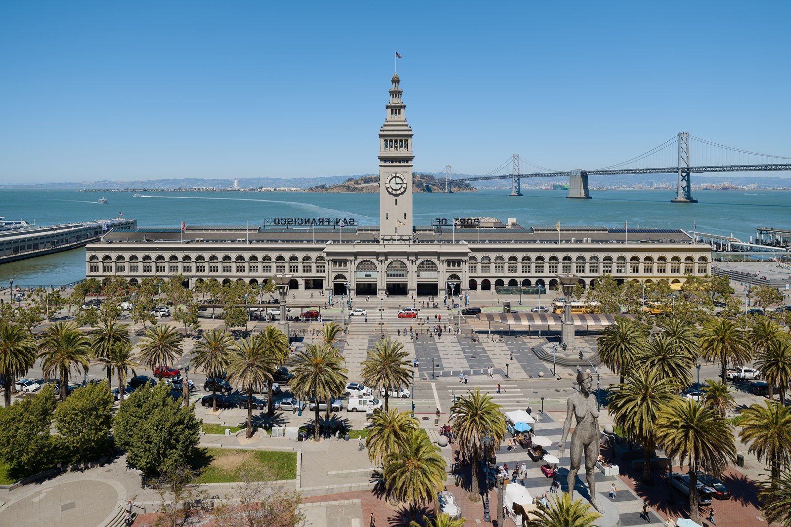 Ferry Building Marketplace · archival location photograph