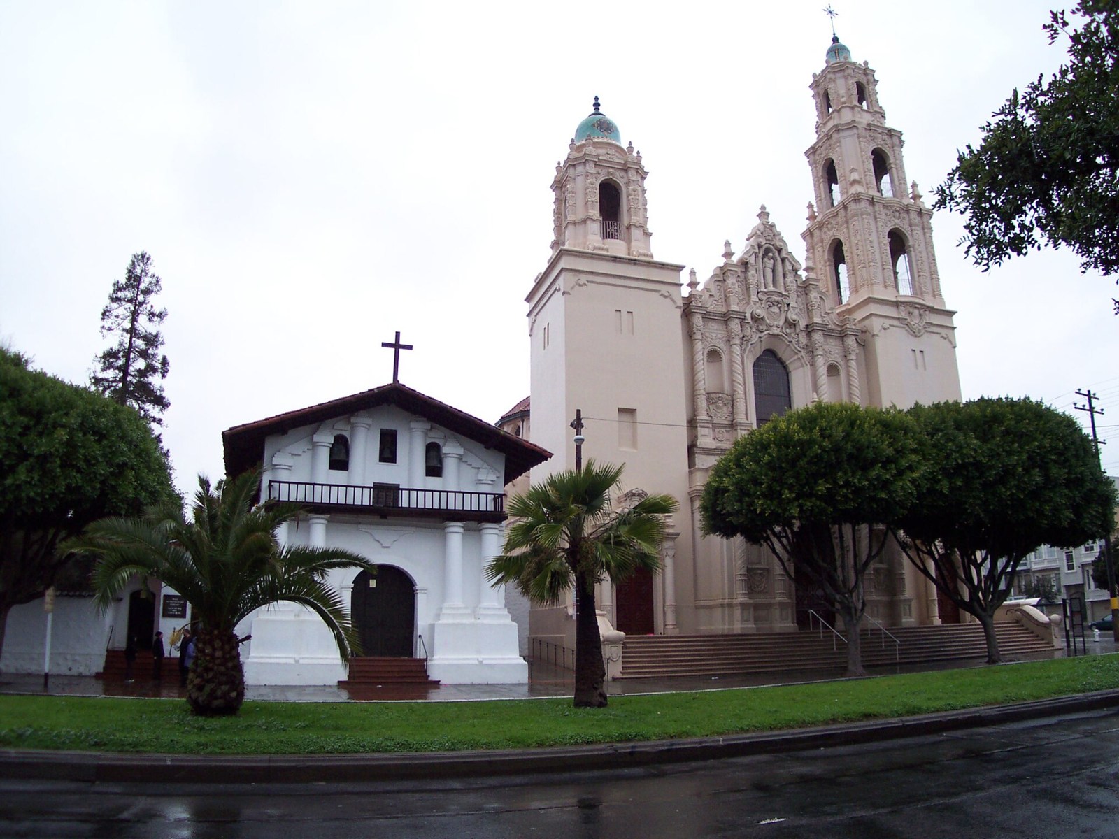 Mission Dolores Basilica & Cemetery · archival location photograph